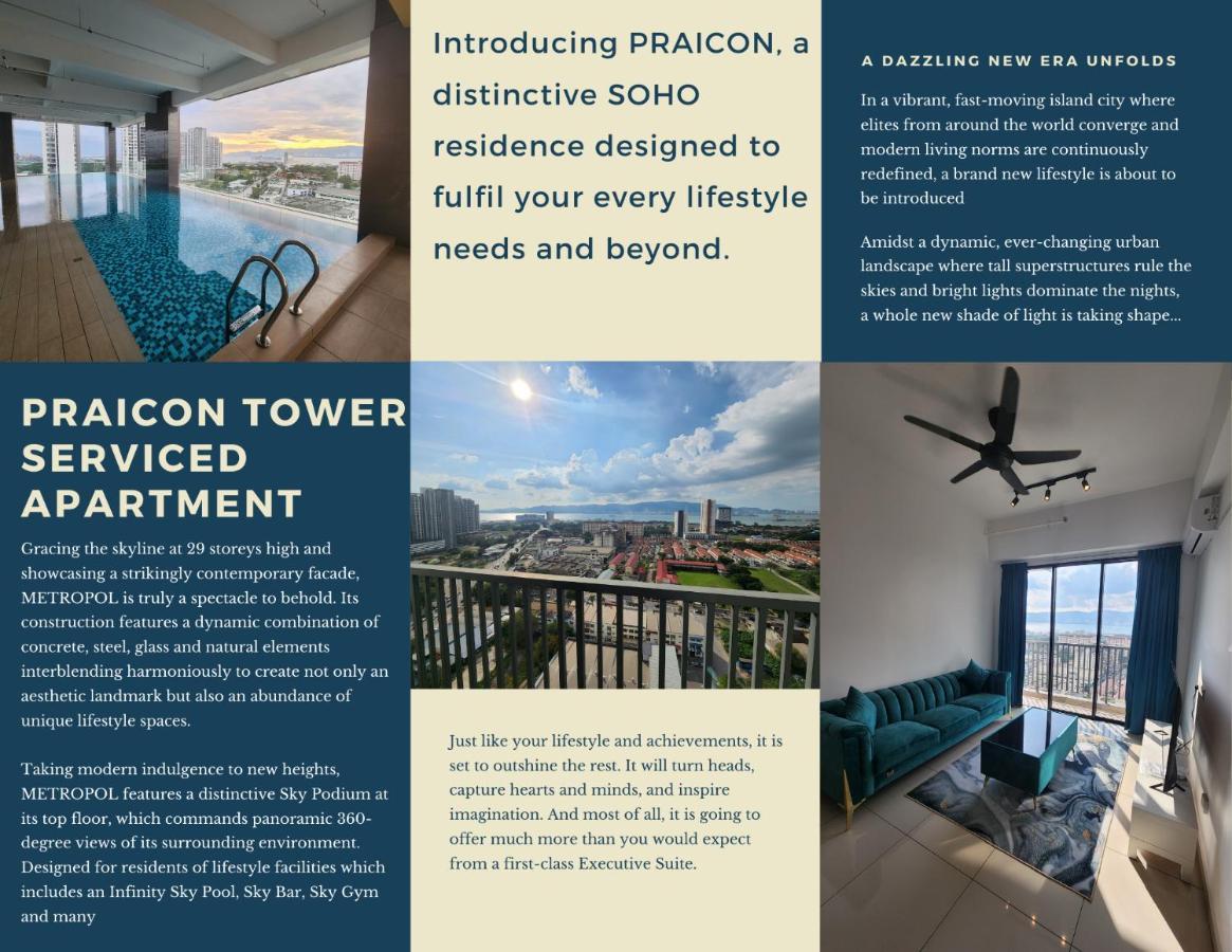 Praicon Tower - Premium Suite Butterworth Εξωτερικό φωτογραφία